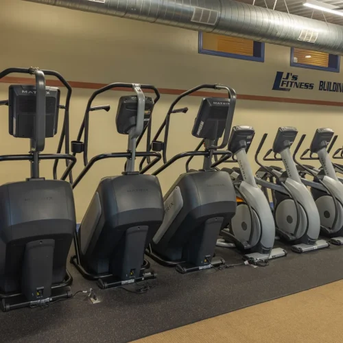 Photos of the amenities at LJ's Fitness