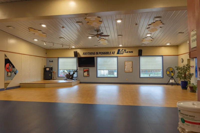 Photo of large group instruction room