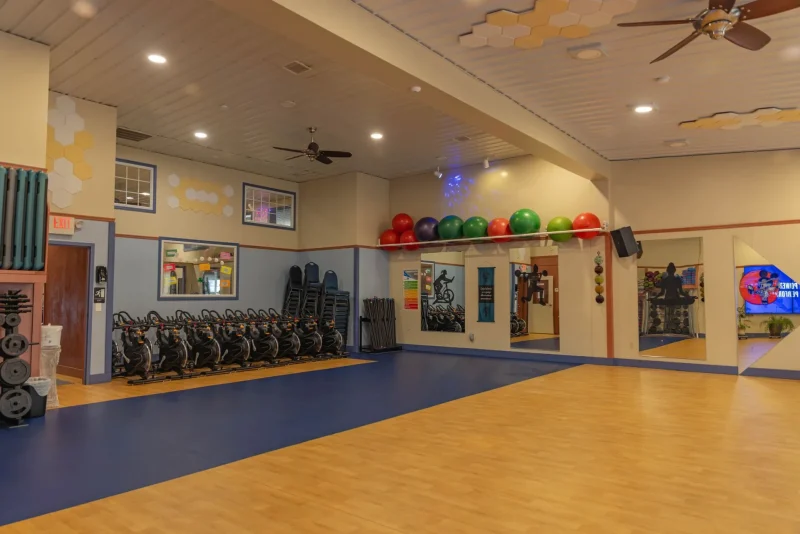 Photo of large group instruction room